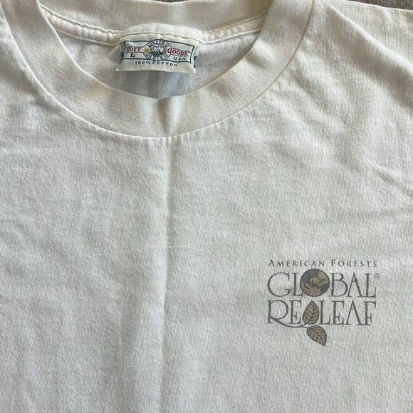90’s Vintage Single Stitch American Forests Global Releaf T-Shirt Large USA 🇺🇸 - Picture 3 of 8